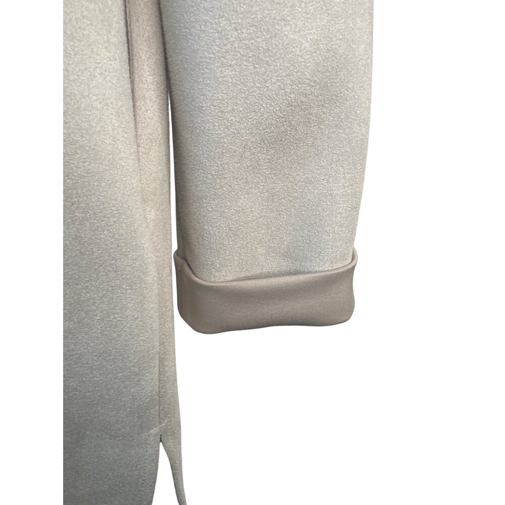 ZARA Basic Medium Collection Open Front Beige Lon… - image 10